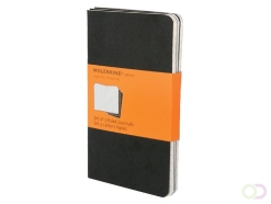 Schrift Moleskine pocket 90x140mm lijn 120 pagina's zwart
