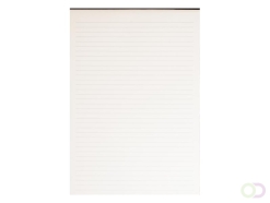 Schrijfblok Multo A4 refill lijn 50 vel 100 grams roomwit