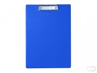 Schrijfplaat A4 MAUL, bekleed met folie, blauw