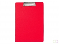 Schrijfplaat A4 MAUL, bekleed met folie, rood