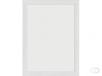 Securit krijtbord Woody, wit, ft 30 x 40 cm, hout met witte lakafwerking