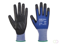 Senti- Flex Handschoen maat L, "The ultra thin 18 gauge glove for the ultimate in dexterity and breathability. The PU dip allows