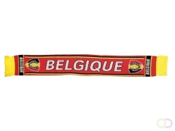 Belgische vlag sjaal, 150 x 17 cm: toon uw trots in authentieke kleuren