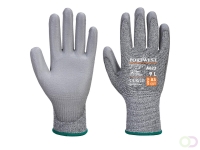 MR Snijbestendige handschoen met PU handpalm maat L, Grey