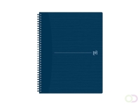 Spiraalblok Oxford Origin A4  lijn 140 pagina's 80gr blauw