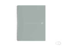 Spiraalblok Oxford Origin A4  lijn 140 pagina's 80gr grijs