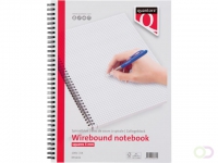 Spiraalblok Quantore A4 ruit 5mm met zijspiraal