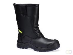 Stalen Lederen Winterlaars S3L SC HRO CI SR maat 47, Black