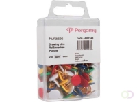 Pergamy punaises assorti doosje van 120 stuks