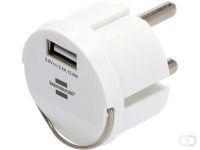 Stopcontactadapter Brennenstuhl USB A 2.4A wit