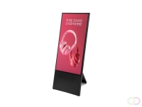 Digitaal A-bord StreamLine Zwart 43 inch reclamedisplay
