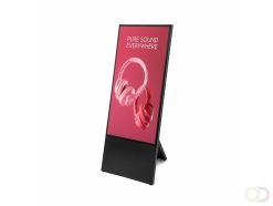 Digitaal A-bord StreamLine Zwart 43 inch reclamedisplay