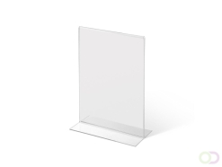 T Standaard Menuhouder Acryl A5 Staand