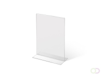 T Standaard Menuhouder Acryl A6 Staand