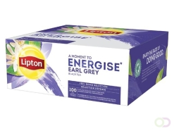 Thee Lipton Energise earl grey 100x1.5gr