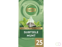 Thee Lipton Exclusive subtiele munt 25x2gr