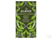 Thee Pukka supreme matcha green tea 20 zakjes