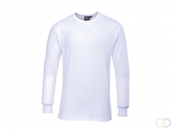 Thermisch T-Shirt Lange Mouw maat Large, White