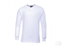 Thermisch T-Shirt Lange Mouw maat Small, White