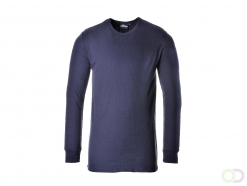 Thermisch T-Shirt Lange Mouw maat XXL, Navy