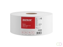 Toiletpapier Katrin Gigant S jumbo klein 2-laags 150m wit 93656