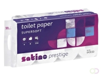 Toiletpapier Satino MT1 HiLine 4-laags 8x150 vel wit 043030