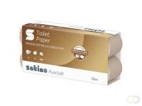 Toiletpapier Satino MT1 PureSoft 2-laags 400 vel naturel 066550