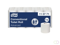 Toiletpapier Tork T4 Advanced 2-laags 400 vel wit 110771
