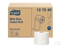 Toiletpapier Tork T6 Universal 1-laags 135m wit 127540