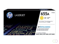 HP Originele 655A gele LaserJet tonercartridge (CF452A)
