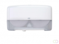 Tork Dispenser toiletpapier twin mini jumbo wit