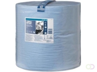 Tork Heavy Duty poetspapier rol 2-laags, systeem W1, blauw