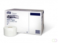 Tork Premium toiletpapier mini jumbo 2-laags 850v 170m