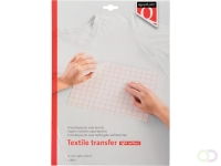 Inkjet transferpapier voor textiel Quantore lichte kleding 6 vel