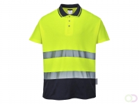 Tweekleuren Katoenen Comfort Polo maat 3 XL, YeNa
