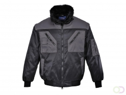 Tweekleuren Pilotjack maat Large, BkGrey