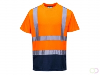 Tweekleuren T-shirt maat XL, OrNa