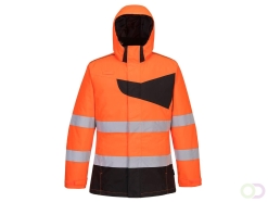 PW2 Hi-Vis winterjack maat 4XL, Orange/Black