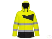 PW2 Hi-Vis winterjack maat 4XL, Yellow/Black