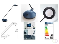 Unilux bureaulamp Joker Oceanis, LED, blauw