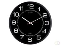 Wandklok Unilux Mega Ø 57.5cm zwart