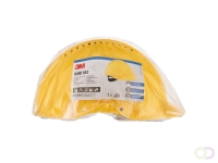 Veiligheidshelm 3M 53-62cm Uvicator en pinverstelling geel