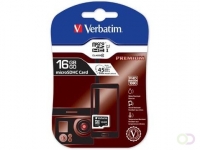 Verbatim microSDHC geheugenkaart, klasse 10, 16 GB