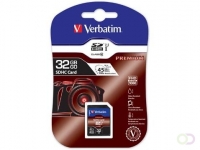Verbatim SDHC geheugenkaart, klasse 10, 32 GB