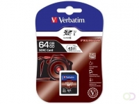 Verbatim SDXC geheugenkaart, klasse 10, 64 GB