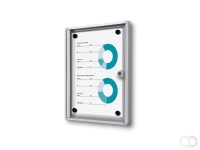 Vergrendelbaar Notitiebord Indoor Economy B1 Brandwerend 1x A4
