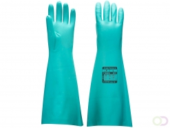Verlengde lengte Nitrile Gauntlet maat XXL, Green