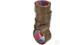 Verpakkingstape Tesa 50mmx66m PP bruin