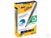 Bic whiteboardmarker 1701 doos van 4 stuks in geassorteerde kleuren