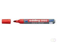 Whiteboardmarker edding 250 rond 1.5-3mm rood